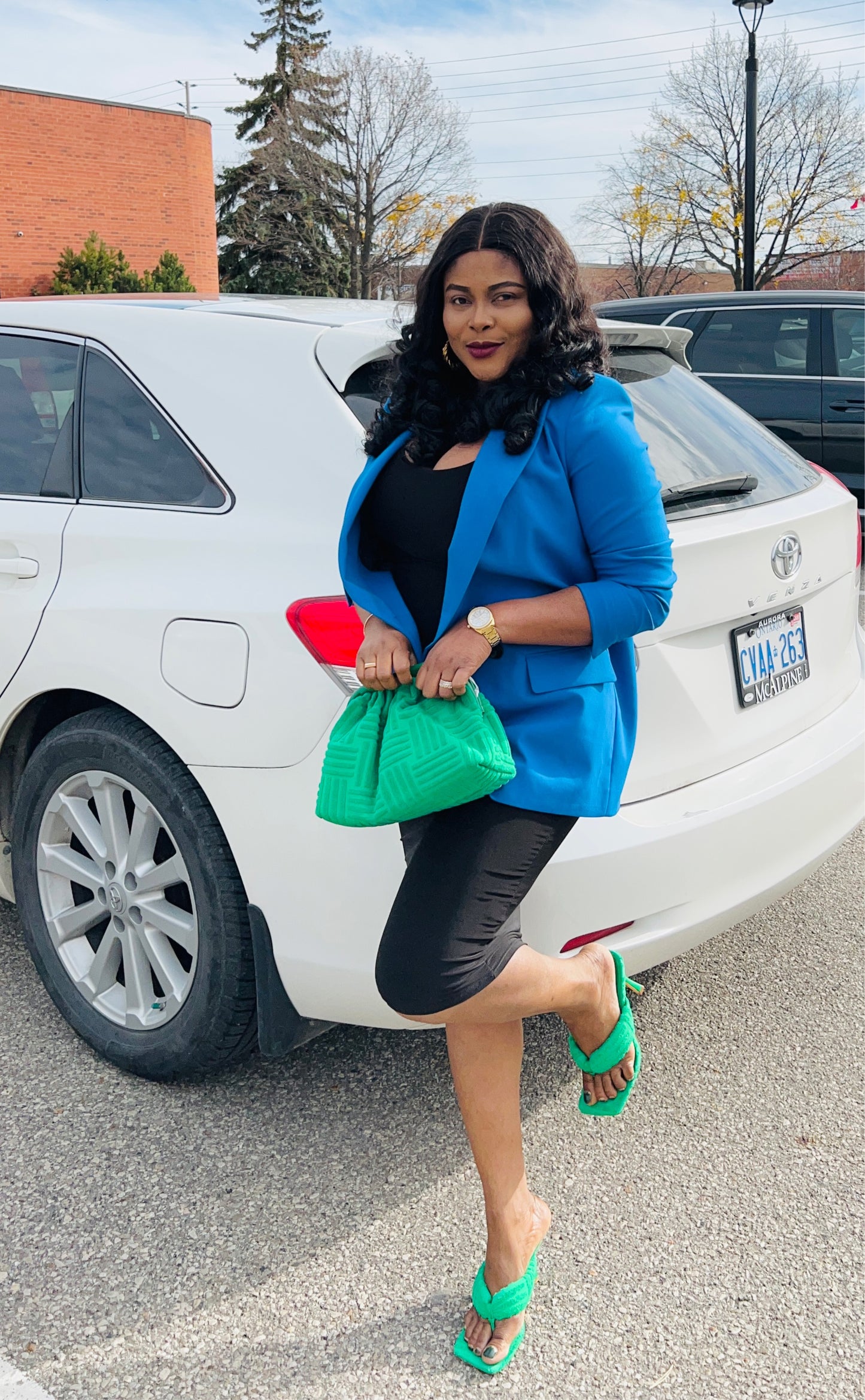 Kelly Green Heels