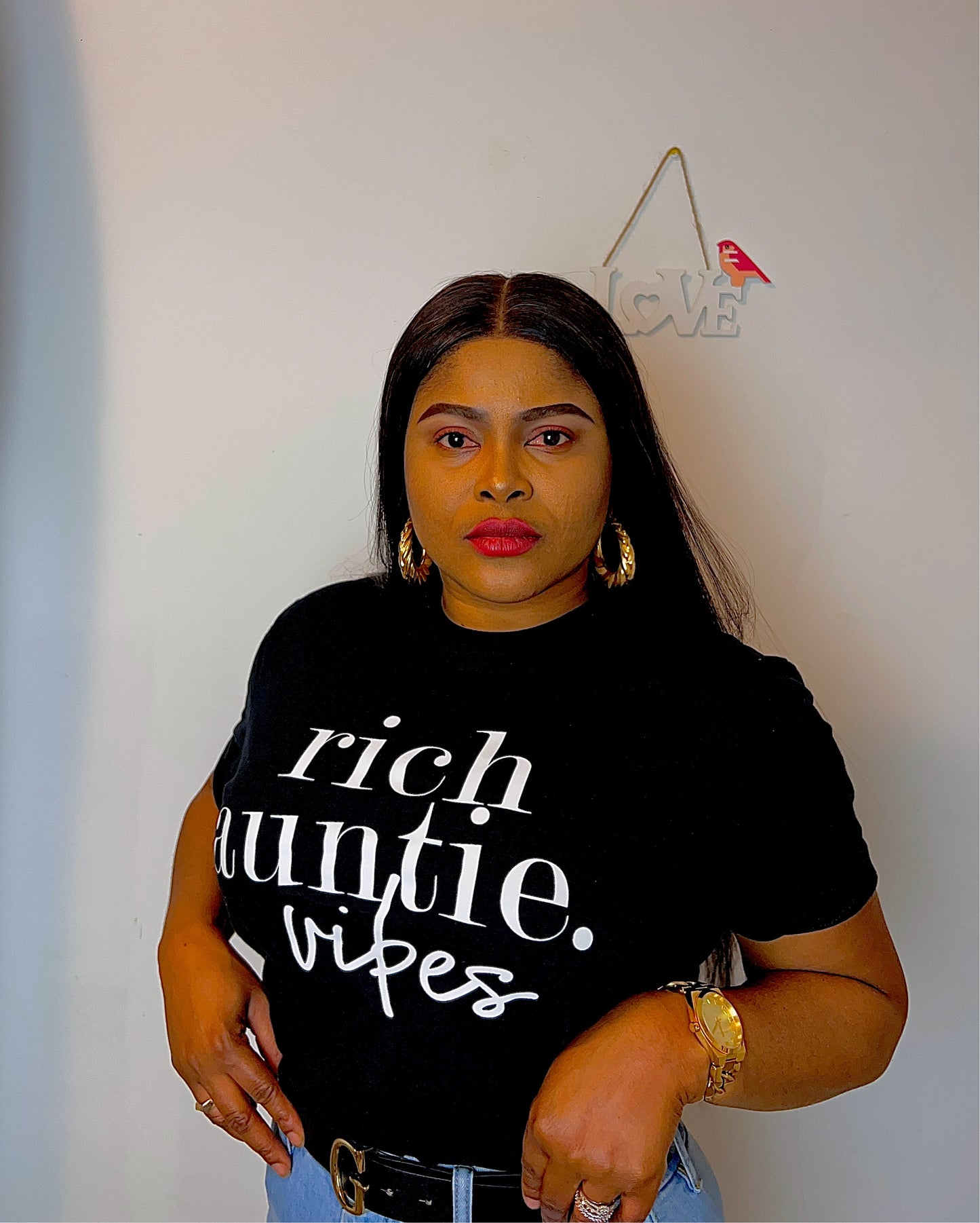 Rich Auntie Vibes Tee